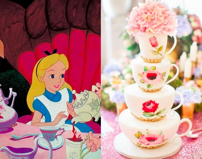 《愛麗絲夢遊仙境》（Alice in Wonderland）Photo: Elizabeth’s Cake Emporium
