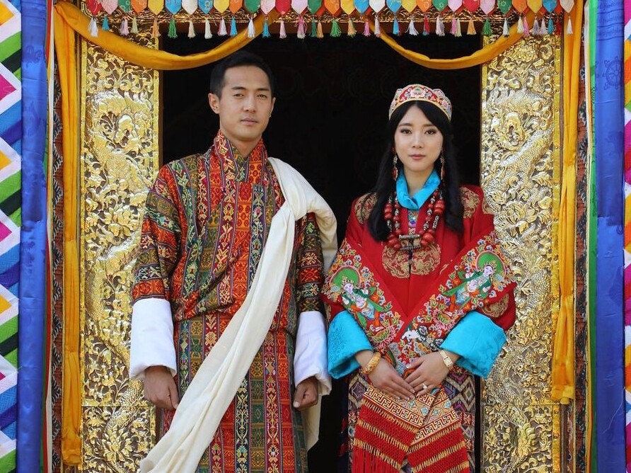 真正「一家親」！不丹最美公主Princess Euphelma出嫁，新郎竟是王后弟弟Dasho