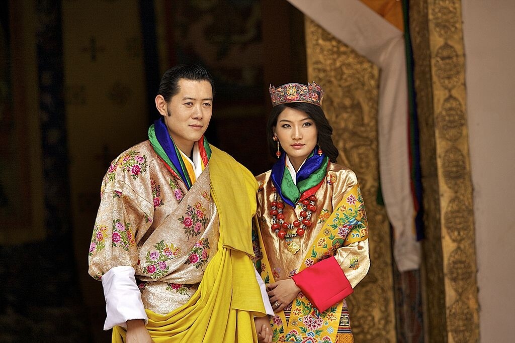 不丹國王與王后的故事猶如童話故事一樣浪漫