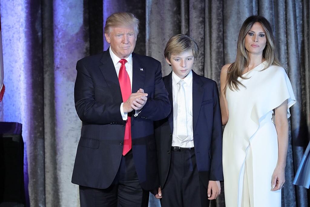 特朗普一共有3子2女：Ivana為他誕下了長子Donald Trump Jr.、美艷的Ivanka及Eric；第二任