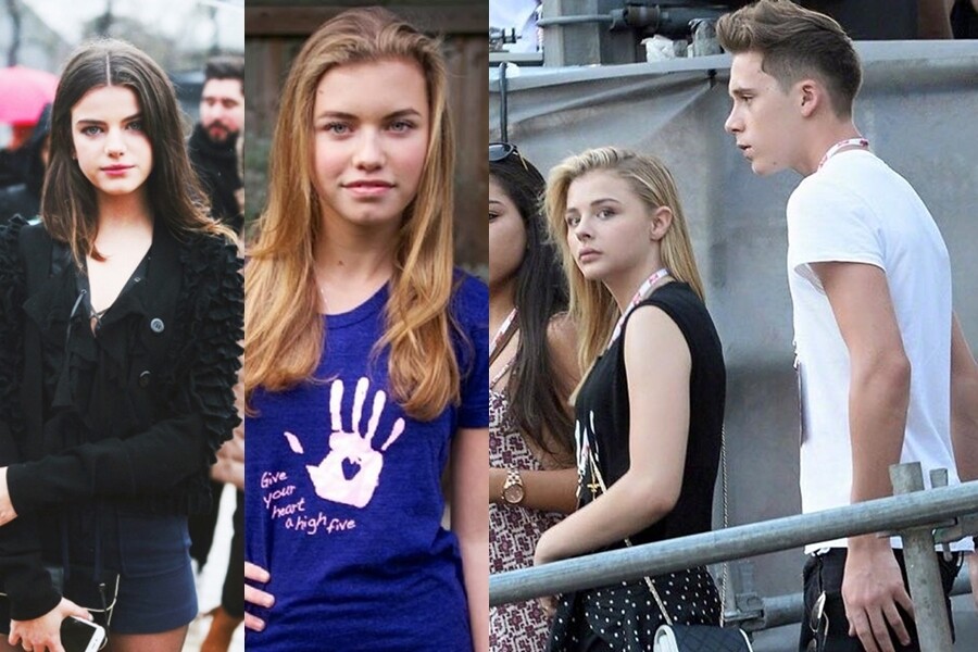 Brooklyn Beckham, Chloe Moretz, Sonia Ben Ammar, 明星 Brooklyn Beckham, Chloe Moretz, Sonia Ben Ammar, 明星