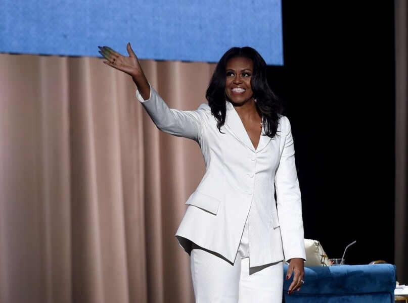 女性的能力卓越如Michelle Obama
