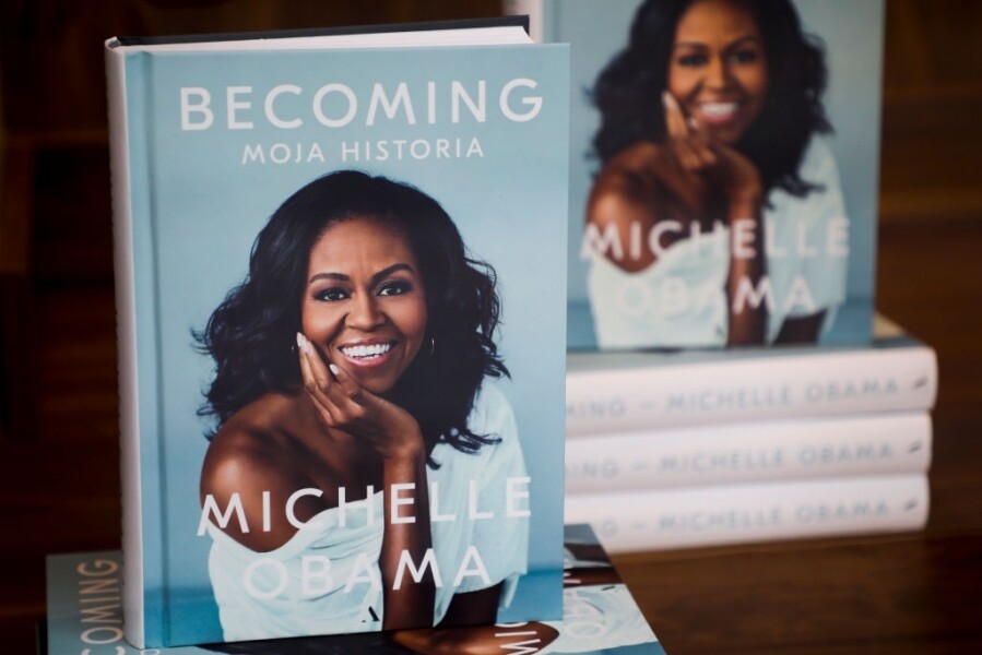 Michelle Obama的回憶錄《Becoming》熱賣中