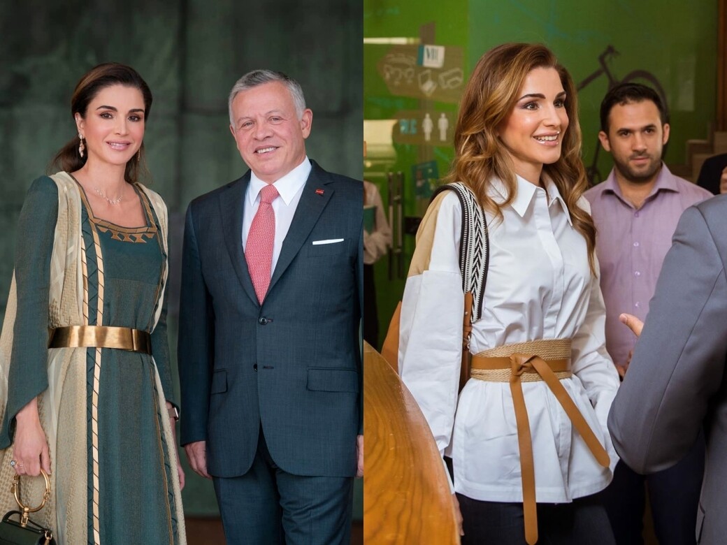 晚宴上一見鍾情、由難民變約旦王后！Queen Rania與國王相戀27年、成為「阿拉伯戴安娜」