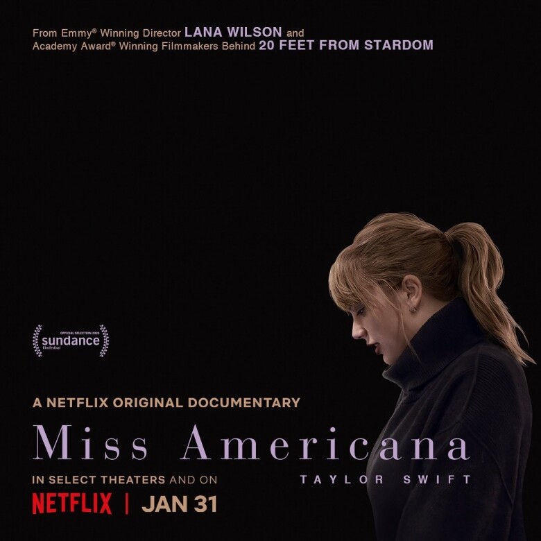 去年初，Netflix上映紀錄片《Miss Americana》，電影圍繞樂壇天后Taylor Swift的事業，並細說她面對
