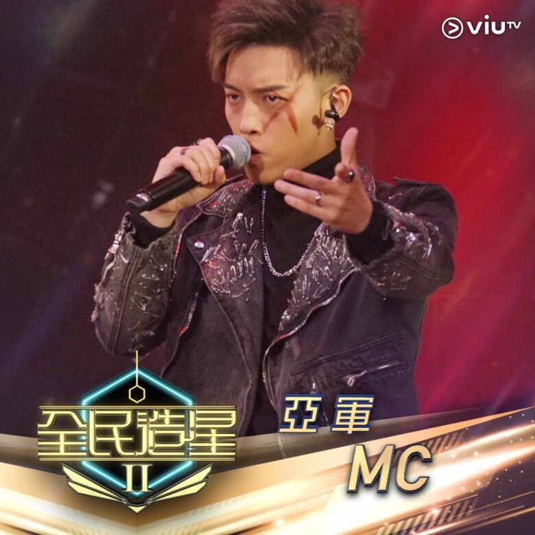 至於第二名，則由人氣王MC張天賦獲得，他以歌唱賽力成功於比賽中讓人