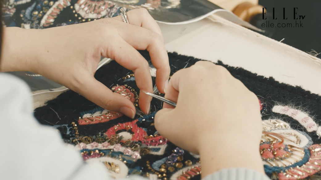 Chanel, 工坊, 傳統工藝, 刺繡, 山茶花, 壓褶