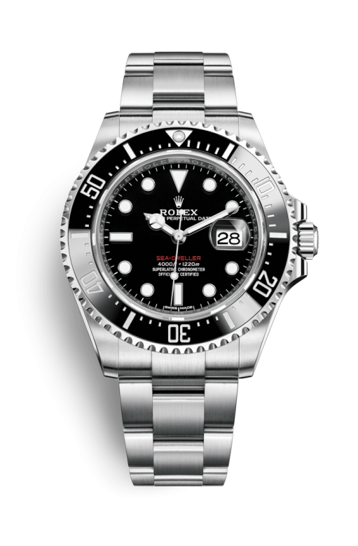Sea-Dweller Ref: 126600 $88,000又名深潛的Sea-Dweller外殻達43mm，錶面最大，適合手腕粗的人，備