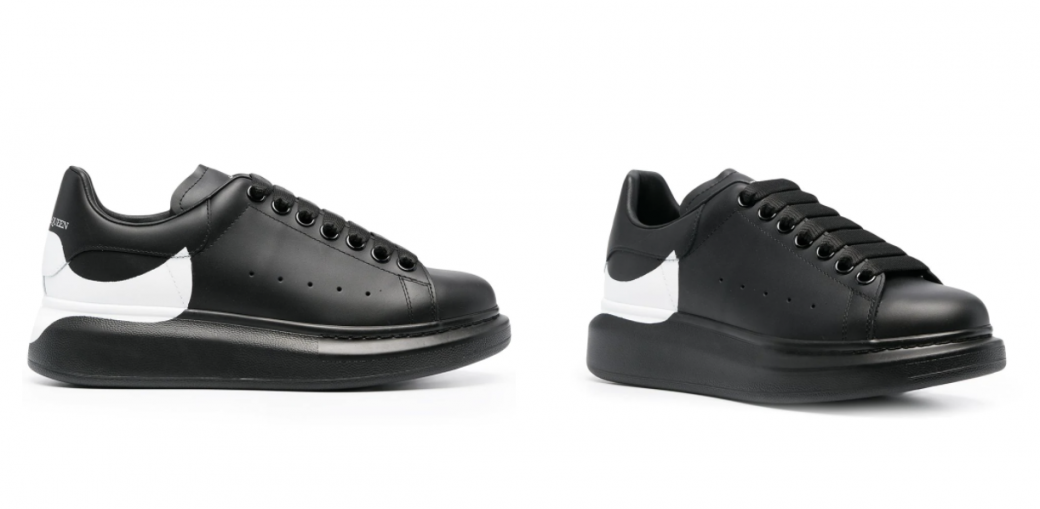 黑白款式波鞋顯得穿者更為型格時尚，加上又有增高的效果，一舉兩得！