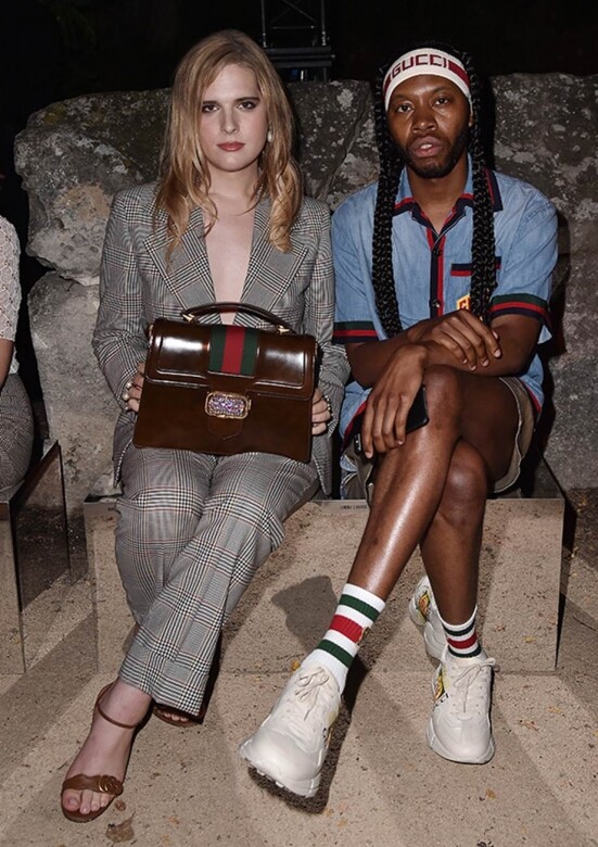 Gucci藝術總監Alessandro Michele復興了品牌，這款備有標誌性條紋的Briefcase手袋亦順利回歸