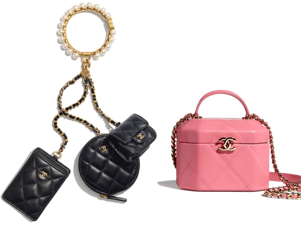 Chanel卡片套+散銀包+AirPods case一串3件超可愛！令人1秒愛上的秋冬新款Chanel手袋、小皮具