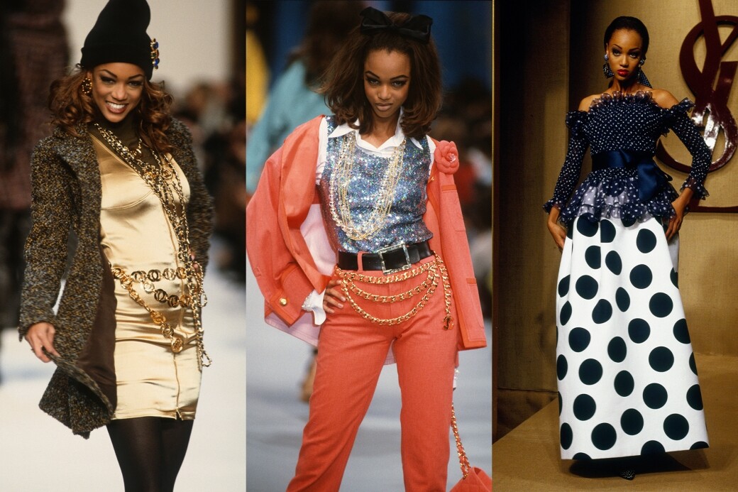 1991年，Tyra Banks只有16歲，第一次參與巴黎時裝周便演出了25場時裝騷。