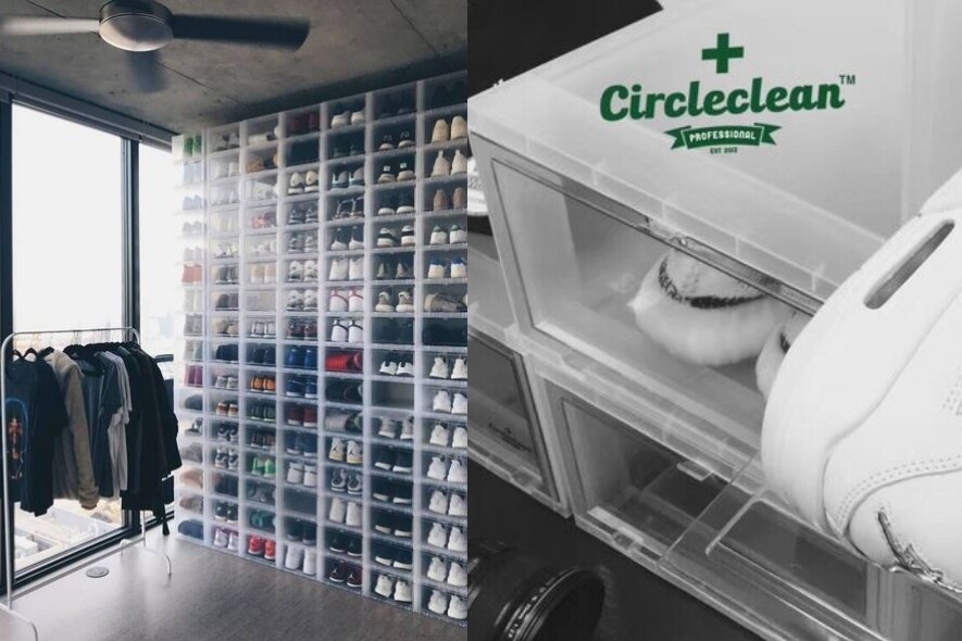 如果你是一名波鞋收藏家，CircleClean透明波鞋收納箱能讓你的鞋子一目了然，堆