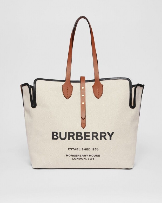 Burberry柔軟棉質帆布Belt Bag $11,200