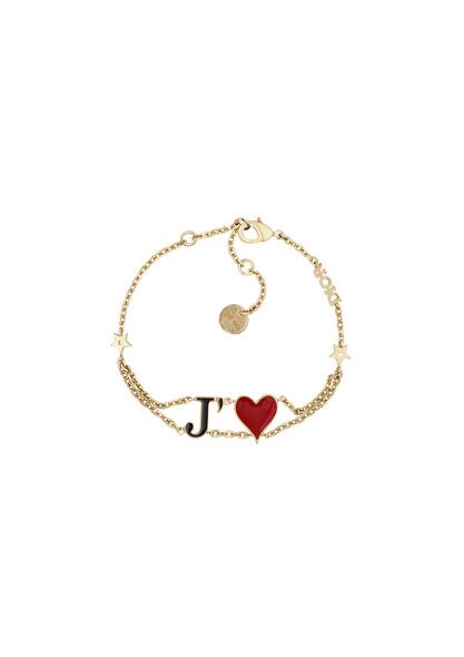 Dior Dioramour珍珠紅心手鏈 $3,600