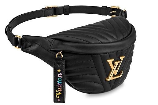 Louis Vuitton New Wave 腰包 $15,100（共有黑白兩色）