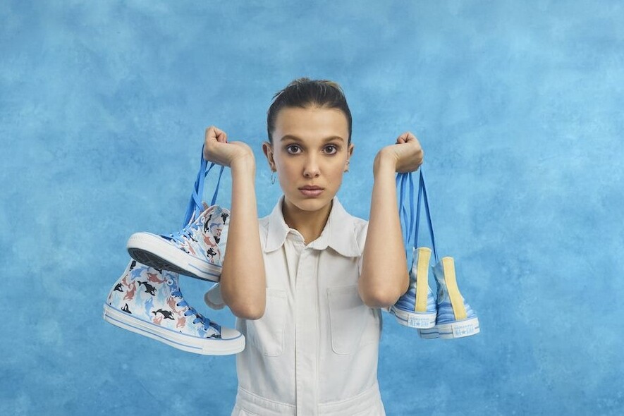 15歲女孩的童趣設計!Millie Bobby Brown聯手Converse推出特別帆布鞋系列 15歲女孩的童趣設計!Millie Bobby Brown聯手Converse推出特別帆布鞋系列