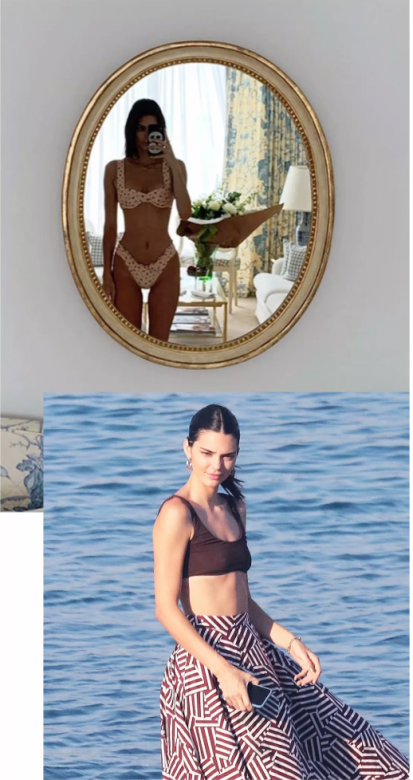 前段時間Kendall Jenner的對鏡自拍非常火熱，大家也爭相效仿起來，想擁有同樣身