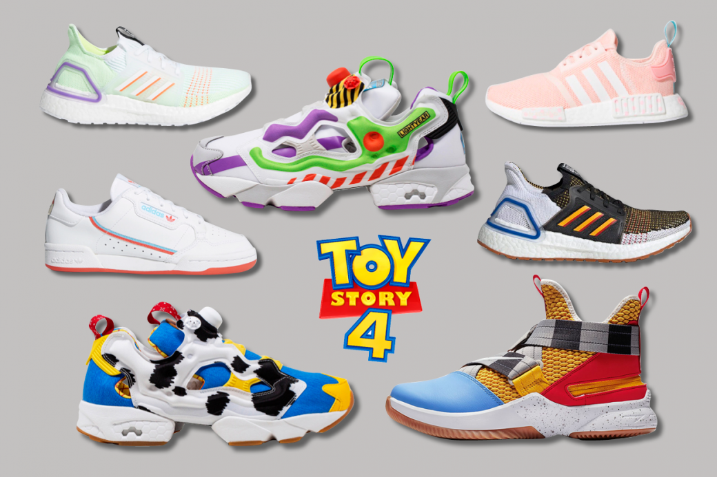 當《反斗奇兵4》遇上Nike、Adidas、Reebok！胡迪、巴斯光年主題的Toy Story波鞋聯乘好想買！