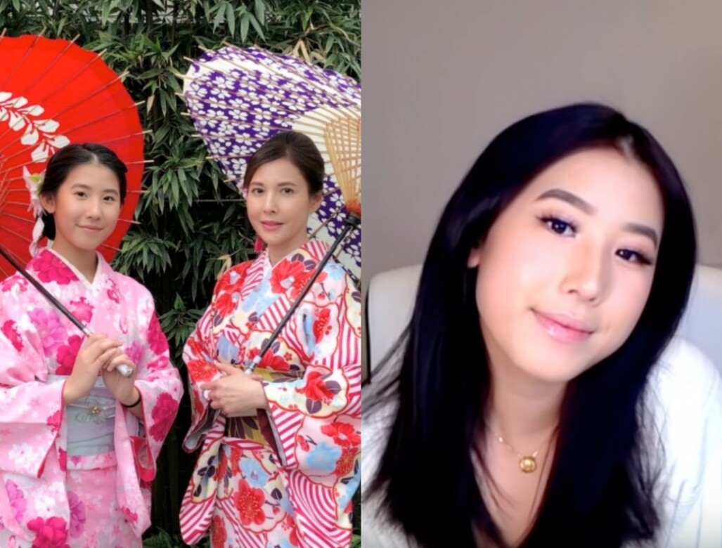 李婉華17歲女兒YouTube教化妝：52歲靚媽身型仍然fit爆