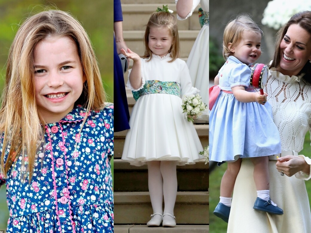 夏洛特公主5歲了！出生至今20個最可愛穿搭及時裝品牌大公開
