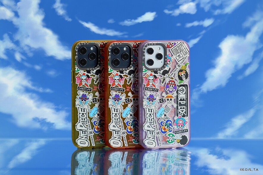 貼紙拼貼風的Casetify x One Piece海賊王手機殼最適合心大心細的粉絲，一次過大