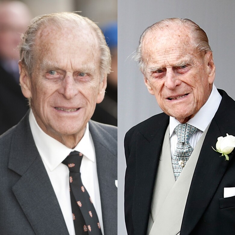 Prince Philip對比起英女王，菲臘親王則多了很多皺紋，比10年前老了一截，但看起