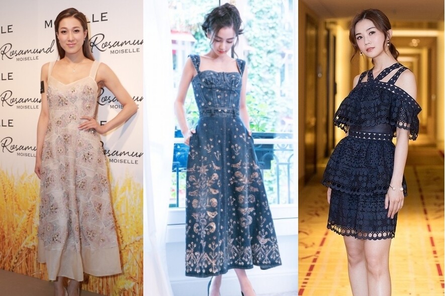 吊帶, 連身裙, Angelababy, 楊穎, 穿搭, 配搭, 蔡卓妍, 鍾嘉欣 吊帶, 連身裙, Angelababy, 楊穎, 穿搭, 配搭, 蔡卓妍, 鍾嘉欣