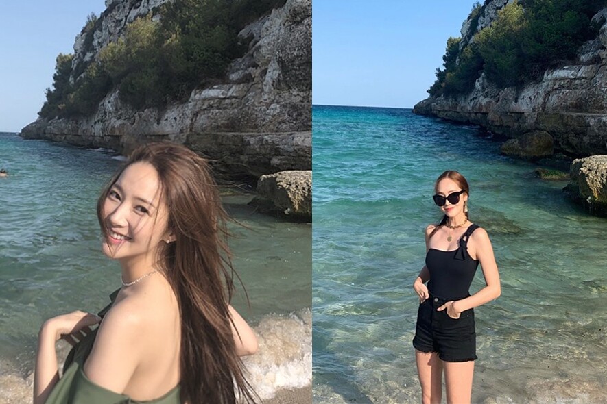 鄭秀妍Jessica朴敏英西班牙度假低調放閃!十年友情的閏蜜穿搭 鄭秀妍Jessica朴敏英西班牙度假低調放閃!十年友情的閏蜜穿搭