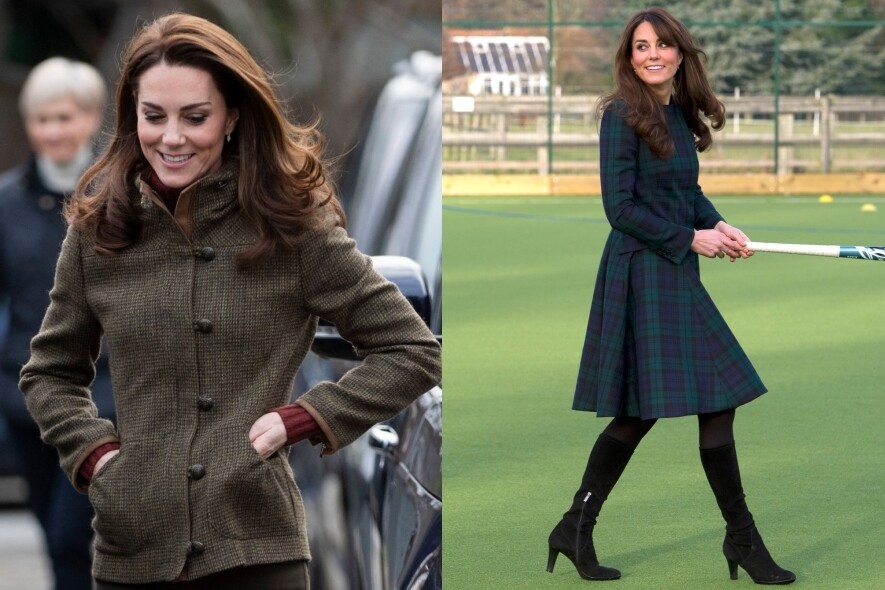 凱特王妃不只會穿晚裝高跟鞋！Kate Middleton親自示範2019時尚流行單品
