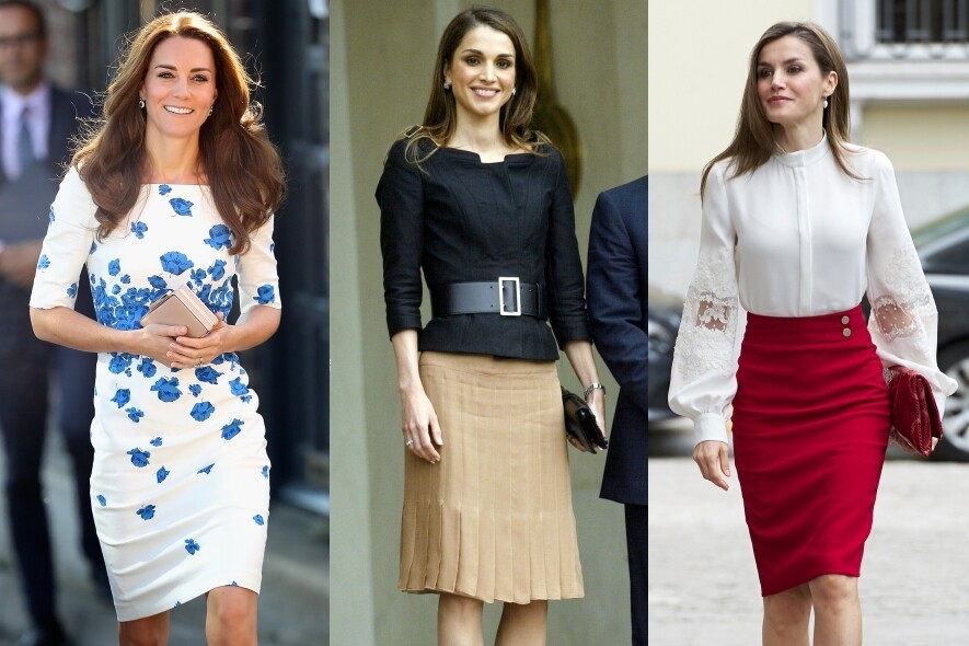 Kate Middleton, Melania Trump, 穿搭, 搭配, KOL, 西班牙王后, Letizia Ortiz Rocasolano, 約旦王后, Rania Abdullah