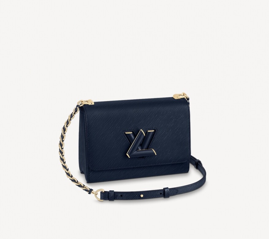 Louis Vuitton的Twist手袋相信大家都熟悉。袋身只綴上LV Twist Lock，皮革採用Epi Leather，別具質