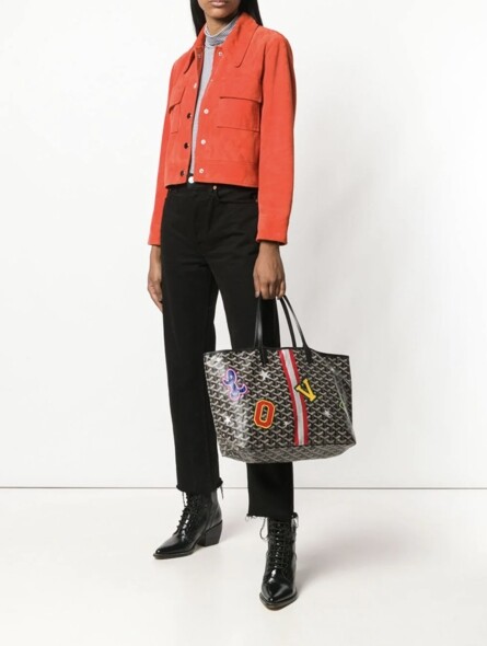 法國殿堂製袋品牌Goyard除了旅行箱聞名外，Goyard tote bag也十分受OL歡迎，因為質