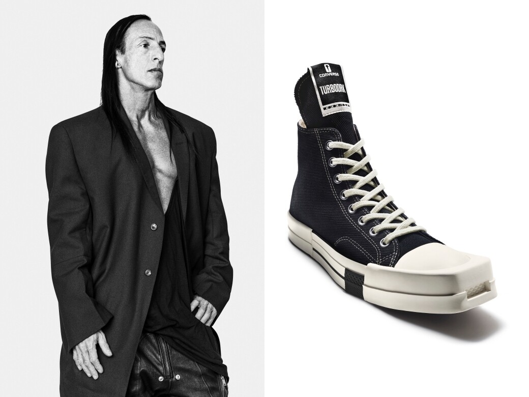Converse與Rick Owens聯乘推出Converse X DRKSHDW!史上第一對方頭長舌暗黑Chuck Taylor鞋款 Converse與Rick Owens聯乘推出Converse X DRKSHDW!史上第一對方頭長舌暗黑Chuck Taylor鞋款