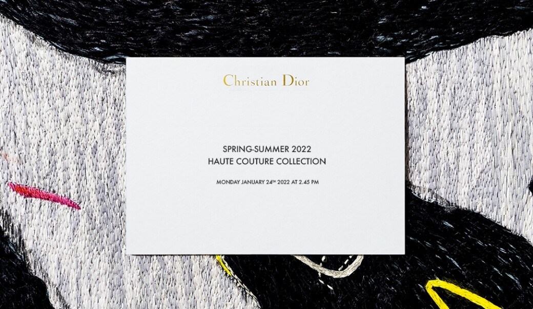 同步收看：Dior SS22高級訂製服時裝騷