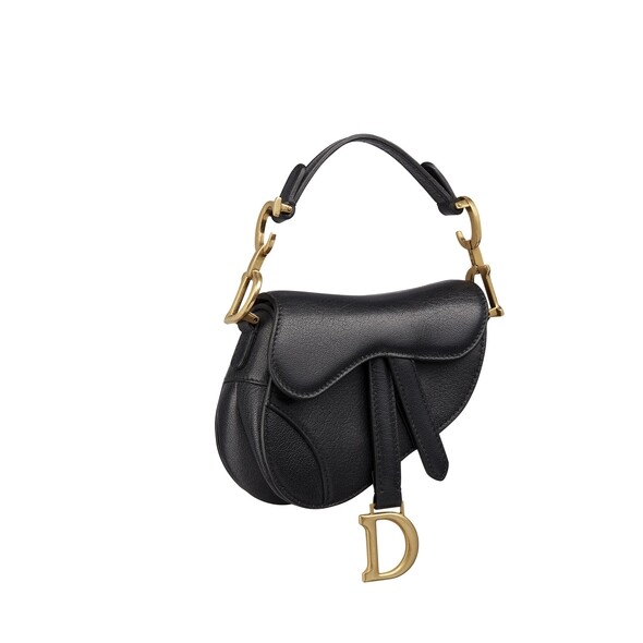黑色Micro Dior Saddle手袋 $19,900