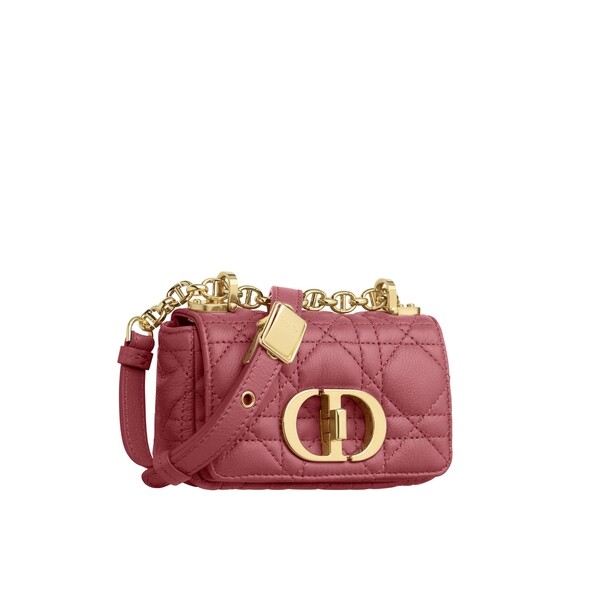 粉紅色Micro Dior鏈帶手袋 $19,900