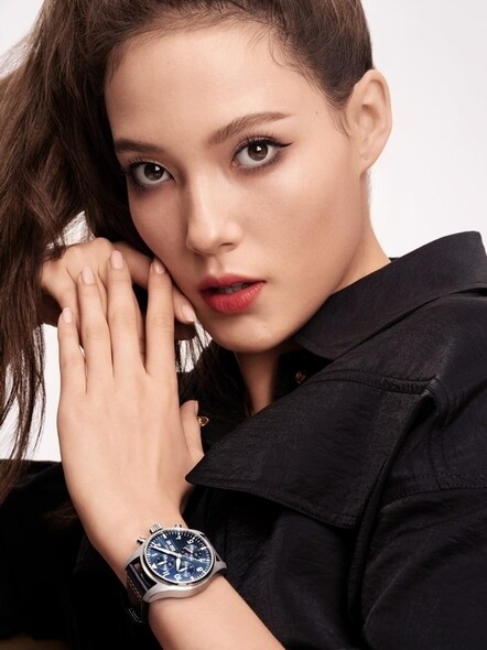 除了獲Tiffany & Co.青睞，今年谷愛凌亦成為Louis Vuitton及瑞士腕錶品牌IWC的品牌好友