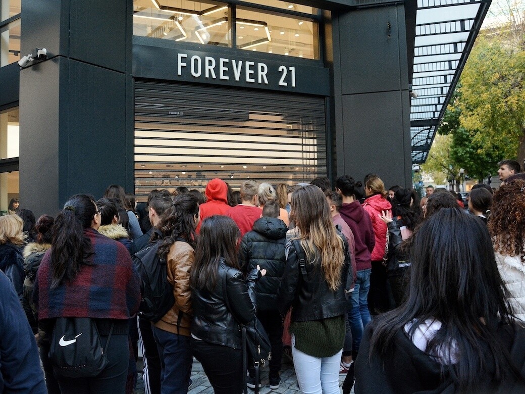 Forever 21正式申請破產 從此銷聲匿跡於本港 更結束超過350間門市