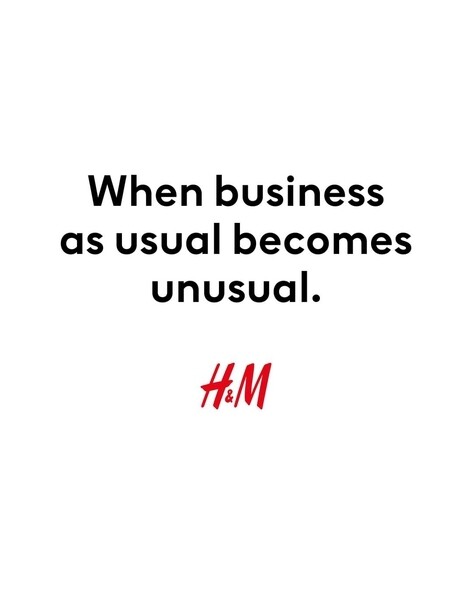 除了一眾國際大品牌，H&M和Zara也肩負起抗疫的責任。H&M‭ ‬不但向聯合國