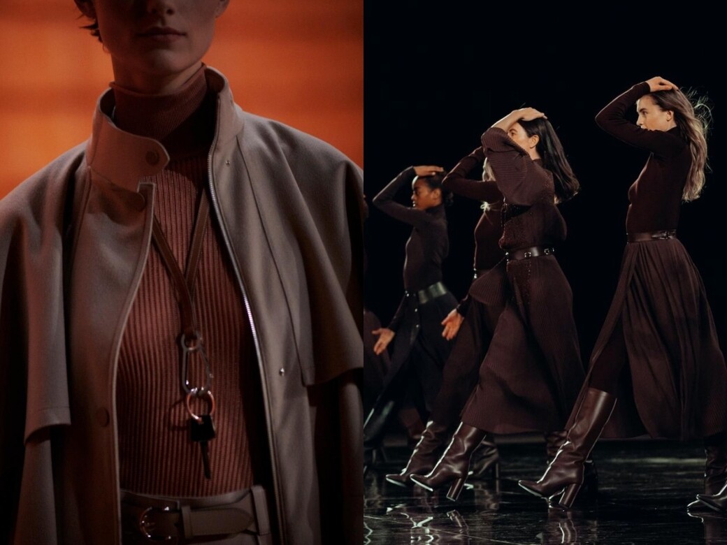 Hermès 2021秋冬時裝系列充滿光芒神秘感!服飾設計依舊華麗充滿藝術氣息! Hermès 2021秋冬時裝系列充滿光芒神秘感!服飾設計依舊華麗充滿藝術氣息!