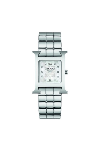 除了手袋外，愛馬仕手錶也是值得投資的單品，這款全新Hermès Heure H腕錶配