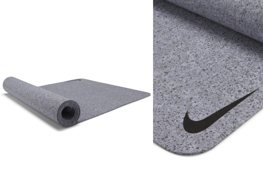 對於預算有限的朋友，Nike瑜伽墊是不錯的選擇，以可回收的TPE物料製造，特