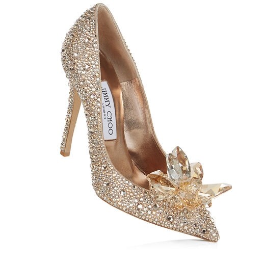 金色水晶高跟鞋 $28,300