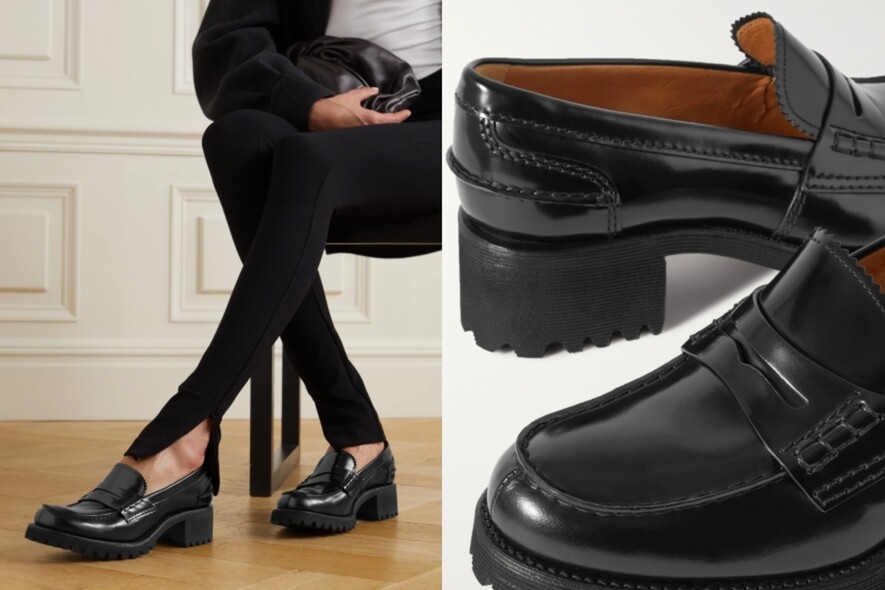 英國老牌Church's的皮鞋向來以出色手工而著名，這款Pembrey lofers是在傳統loafers款式