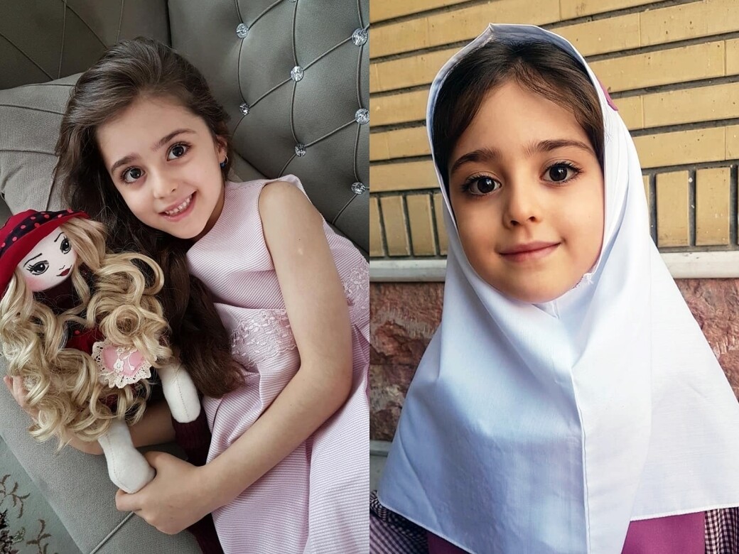 【全球最美女孩2021】「伊朗最美女孩」爸爸辭職貼身保護她！10歲Mahdis Mohammadi華麗穿搭變可愛小公主
