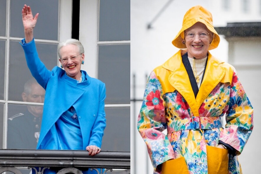 81歲丹麥女王瑪格麗特二世是英女王份屬好友！喜愛彩色穿搭展現藝術家品味