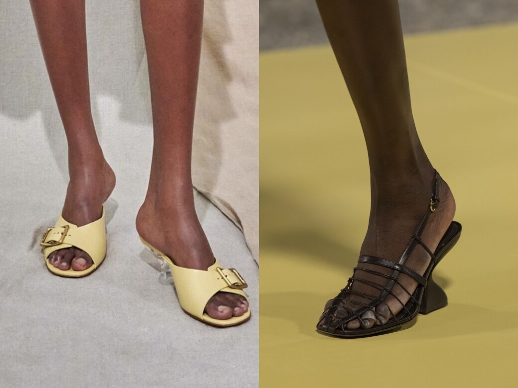 2021春夏米蘭時裝周回顧 10對令人留下深刻印象的高跟鞋和靴子！