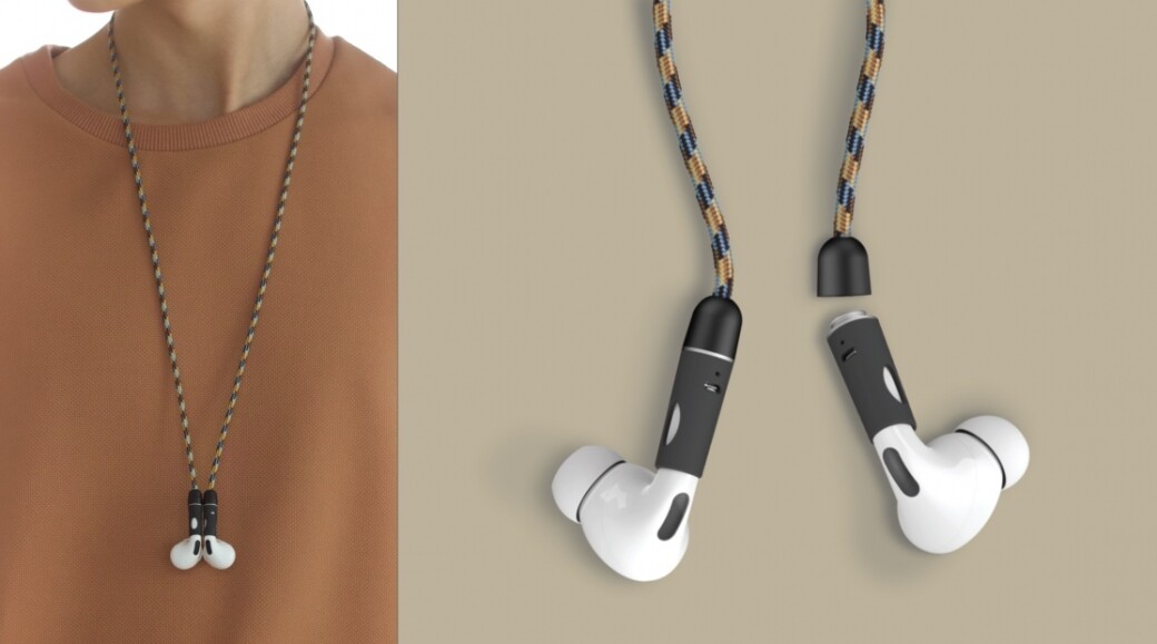 如果你的女友愛聽歌，可考慮英國品牌M.Craftsman推出的全新Airpods accessories－PODCHAIN，這是一款