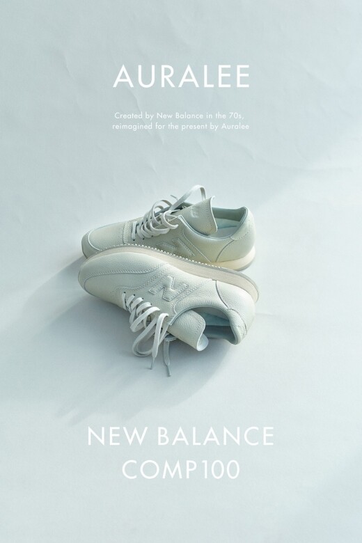 波鞋設計以New Balance命名為「COMP100」款式作為藍本，「COMP100」本於42年前問世，是品牌